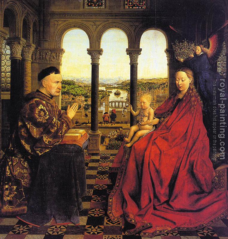 Jan Van Eyck : The Virgin of Chancellor Rolin
